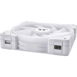 Lot de 3 Ventilateurs de boitier Thermaltake SwaFan EX RGB - 12cm (Blanc)