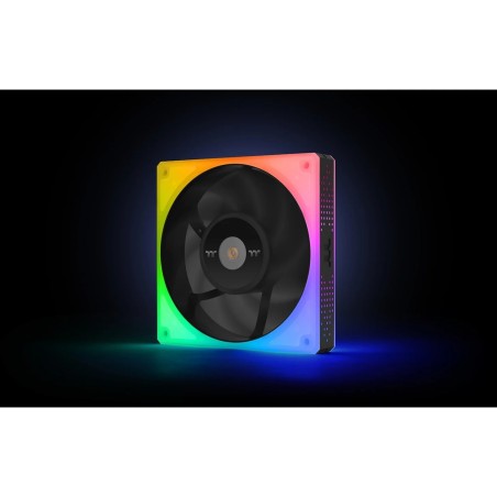 Lot de 3 Ventilateurs de boitier Thermaltake ToughFan RGB - 12cm (Noir)