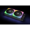 Lot de 3 Ventilateurs de boitier Thermaltake ToughFan RGB - 12cm (Noir)