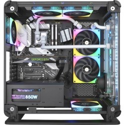 Lot de 3 Ventilateurs de boitier Thermaltake ToughFan RGB - 12cm (Noir)