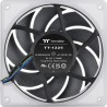 Lot de 3 Ventilateurs de boitier Thermaltake ToughFan RGB - 12cm (Noir)