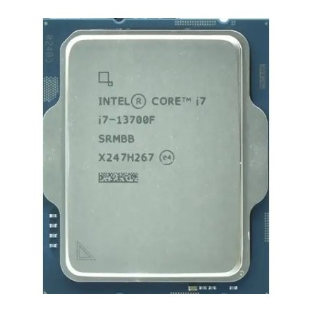 Processeur Intel Core i7-13700F (5,2 Ghz) LGA 1700 - Sans iGPU Version OEM (Tray)