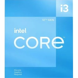 Processeur Intel Core i3-12100F (4,3 Ghz) LGA 1700 - Sans iGPU Version OEM (Tray)