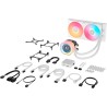 Kit Watercooling AIO Corsair iCue Link Titan RX LCD RGB - 240mm (Blanc)