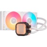 Kit Watercooling AIO Corsair iCue Link Titan RX LCD RGB - 240mm (Blanc)