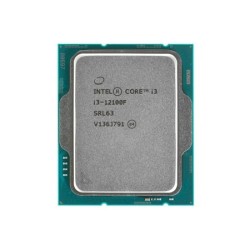 Processeur Intel Core i3-12100F (4,3 Ghz) LGA 1700 - Sans iGPU Version OEM (Tray)