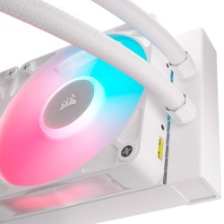 Kit Watercooling AIO Corsair iCue Link Titan RX LCD RGB - 360mm (Blanc)