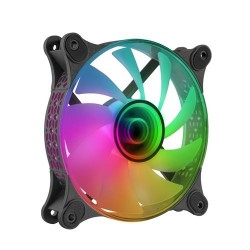 Ventilateur boitier Mars Gaming MF-3D RGB - 12cm (Noir)