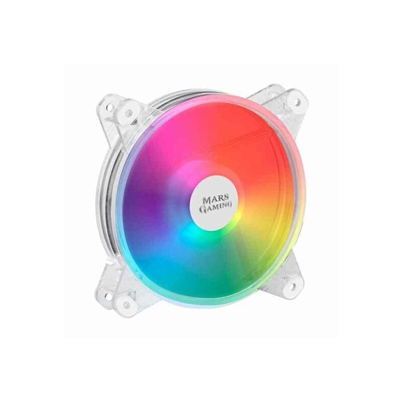 Ventilateur boitier Mars Gaming MFD RGB 12cm (Transparent)