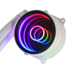 Kit Watercooling AIO Mars Gaming ML-One RGB - 240mm (Blanc)