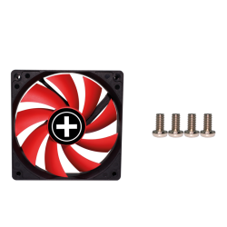 Ventilateur de boitier Xilence Performance C XPF120 PWM 12cm (Noir/Rouge)