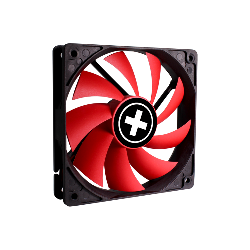 Ventilateur de boitier Xilence Performance C XPF120 PWM 12cm (Noir/Rouge)