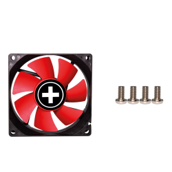 Ventilateur de boitier Xilence Performance C XPF80 8cm (Noir/Rouge)