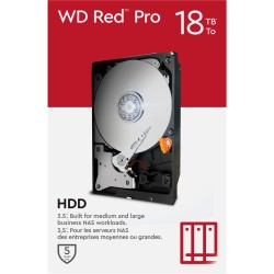 Disque Dur 3,5 Western Digital Red Pro 18To  - S-ATA