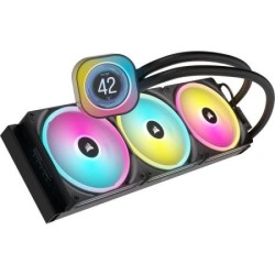 Kit Watercooling AIO Corsair iCue Link H170i LCD RGB - 420mm (Noir)