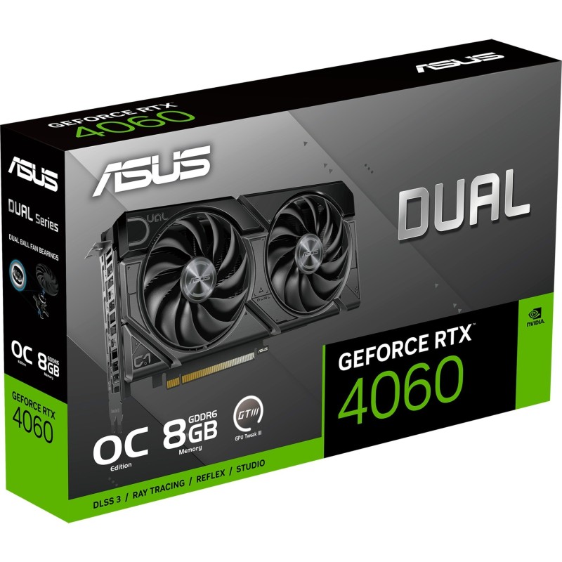 Carte Graphique Nvidia Asus GeForce RTX 4060 Dual Evo OC 8Go