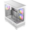 Boitier Mini Tour Micro-ATX Antec CX500M RGB avec panneaux vitrés (Blanc)