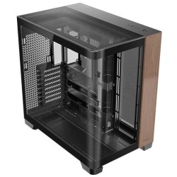 Boitier Moyen Tour ATX Antec Constellation C8 Curve Wood avec panneaux vitrés (Noir)