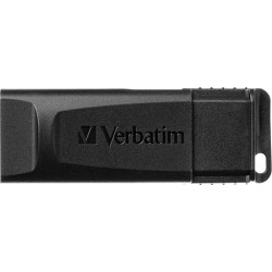 Clé USB 2.0 Verbatim Slider - 128Go (Noir)