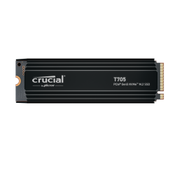 Disque SSD Crucial T705 1To avec dissipateur - NVMe M.2 Type 2280