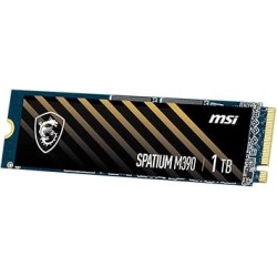 Disque SSD MSI Spatium M390 1To - NVMe M.2 Type 2280 (Bulk)