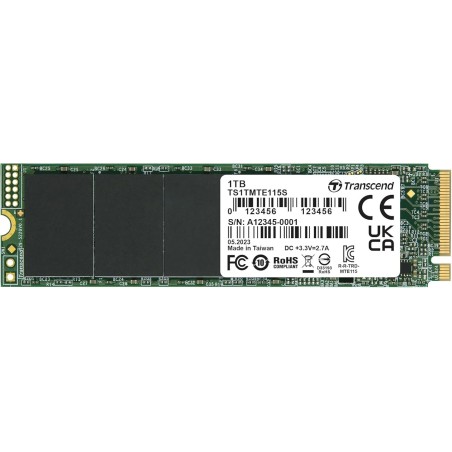 Disque SSD Transcend 115S 1To - M.2 NVMe Type 2280