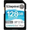 Carte mémoire SD Kingston Canvas Go! Plus - 128Go