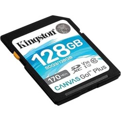 Carte mémoire SD Kingston Canvas Go! Plus - 128Go