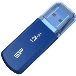 Clé USB 3.2 Silicon Power Helios 202 - 128Go (Bleu)