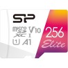 Carte mémoire Micro SD Silicon Power Elite - 256Go avec adaptateur