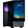 Boitier Moyen Tour E-ATX Zalman Z10 DS RGB LCD avec panneaux vitrés (Noir)