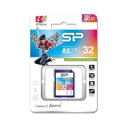 Carte mémoire SD Silicon Power - 32Go