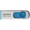 Clé USB 2.0 Adata C008 - 64Go (Blanc/Bleu)