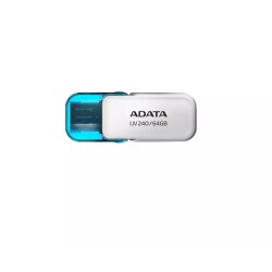 Clé USB 2.0 Adata UV240 - 64Go (Blanc/Bleu)