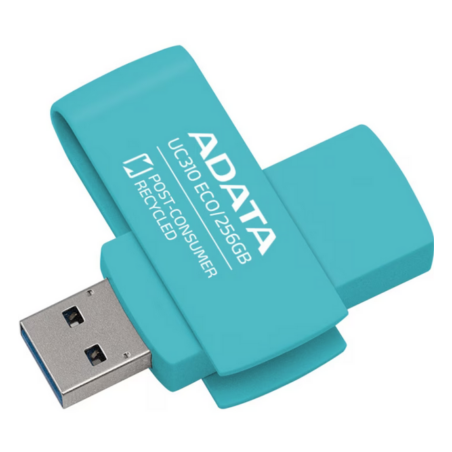 Clé USB 3.2 Adata UC310 Eco - 256Go (Bleu)