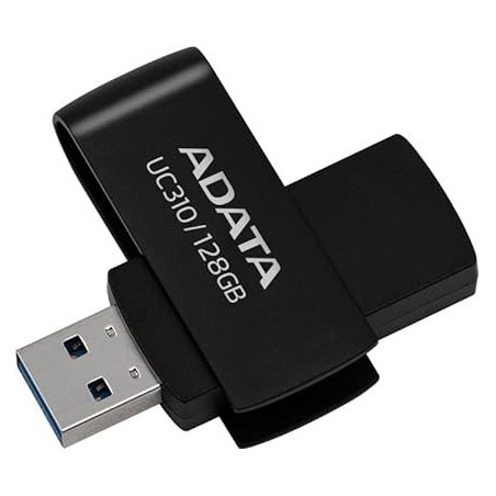 Clé USB 3.2 Adata UC310 - 128Go (Noir)