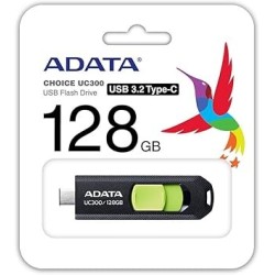 Clé USB-C 3.2 Adata UC300 - 128Go (Noir)