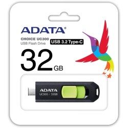 Clé USB-C 3.2 Adata UC300 - 32Go (Noir)