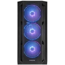 Boitier Moyen Tour E-ATX Chieftec Apex Lumo RGB avec panneaux vitrés (Noir)