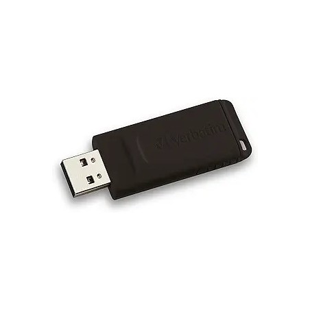 Clé USB 2.0 Verbatim Slider - 64Go (Noir)