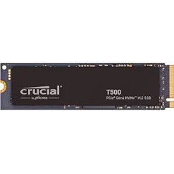 Disque SSD Crucial T500 500Go - NVMe M.2 Type 2280