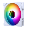 Ventilateur de boitier Phanteks M25 Gen2 Reverse RGB - 14cm (Blanc)