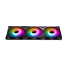 Ventilateur de boitier Phanteks M25 Gen2 Reverse RGB - 14cm (Noir)