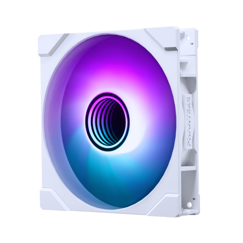 Ventilateur de boitier Phanteks M25 Gen2 RGB - 14cm (Blanc)