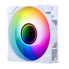 Ventilateur de boitier Phanteks M25 Gen2 Reverse RGB - 12cm (Blanc)