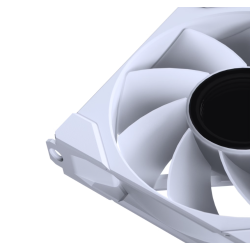 Ventilateur de boitier Phanteks M25 Gen2 Reverse RGB - 12cm (Blanc)