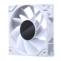 Ventilateur de boitier Phanteks M25 Gen2 Reverse RGB - 12cm (Blanc)