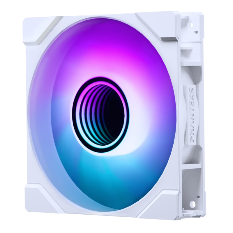 Ventilateur de boitier Phanteks M25 Gen2 RGB - 12cm (Blanc)