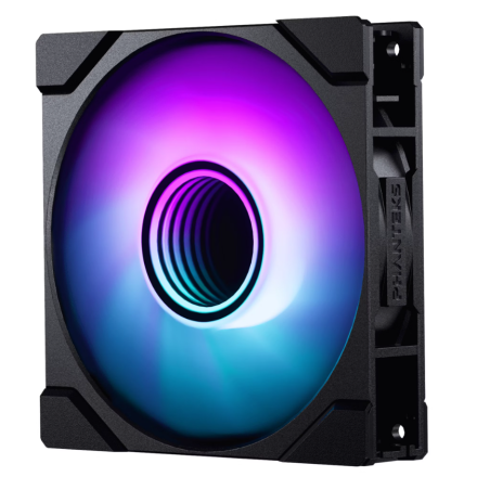 Ventilateur de boitier Phanteks M25 Gen2 RGB - 12cm (Noir)