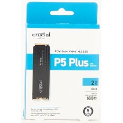 Disque SSD Crucial P5 Plus 2To  avec dissipateur - NVMe M.2 Type 2280